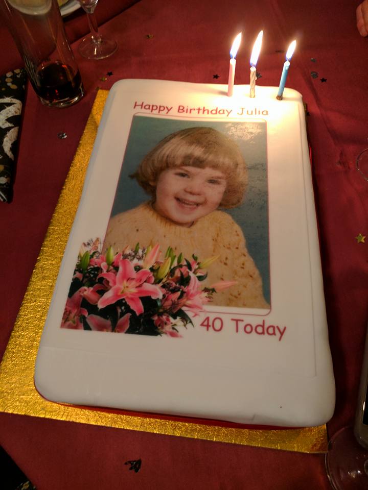 40th Birthday Cake